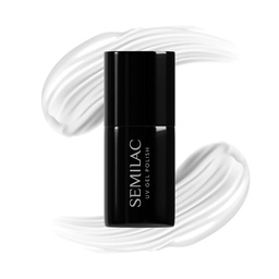 SEMILAC UV/LED Gél Lakk 7ml - 001 - Strong White