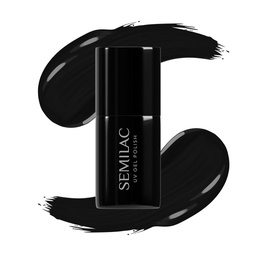 SEMILAC UV/LED Gél Lakk 7ml - 031 - Black Diamond