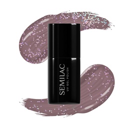 SEMILAC UV/LED Gél Lakk 7ml - 322 - Shimmer Dust Brown