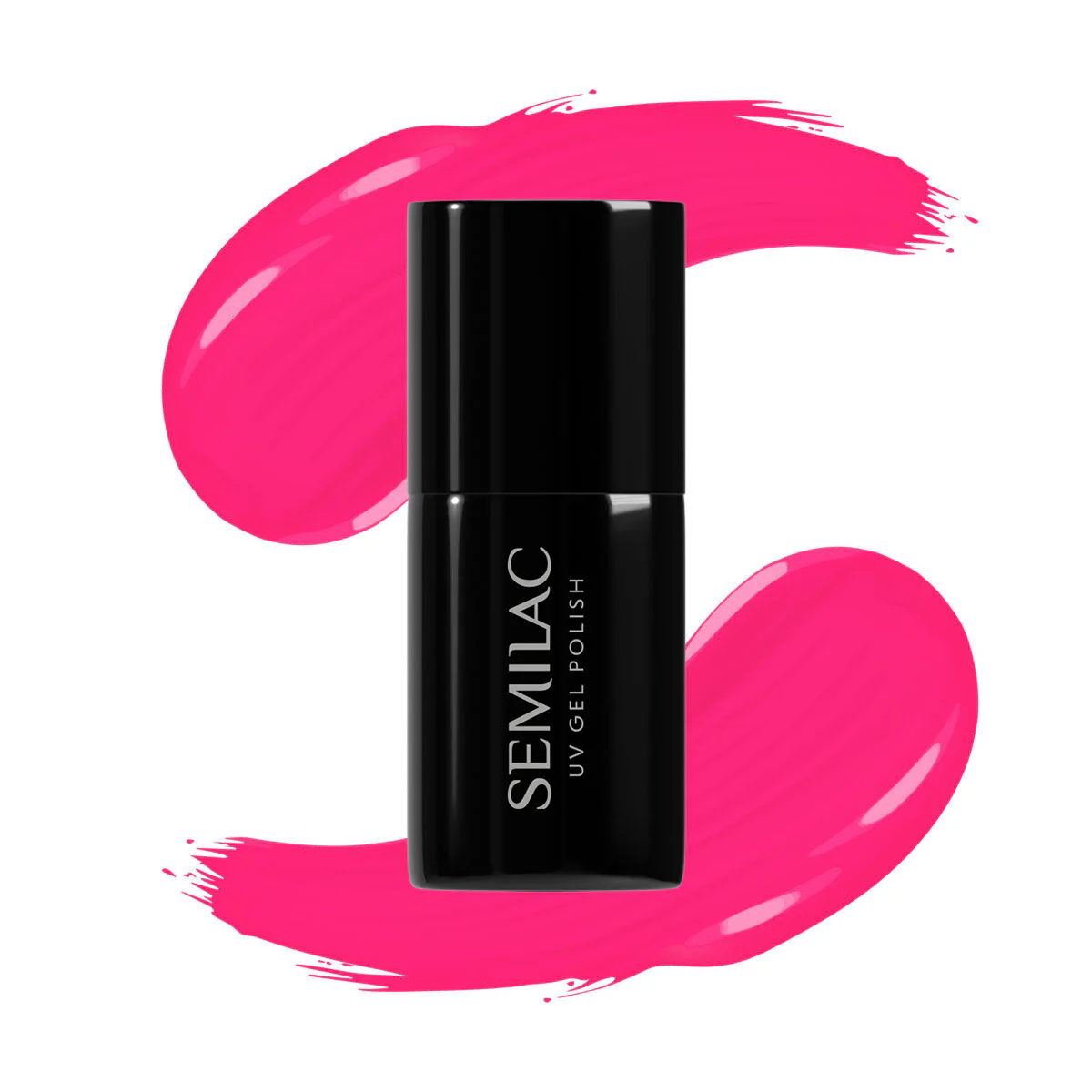 SEMILAC UV/LED Gél Lakk 7ml - 517 - SemiBeats Neon Pink