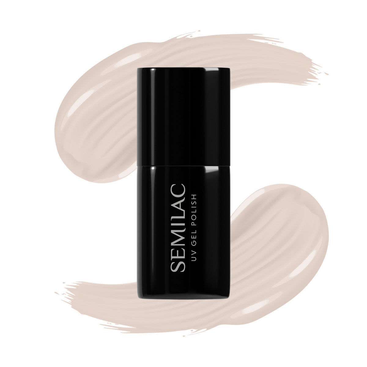 SEMILAC UV/LED Gél Lakk 7ml - 583 - HEMA FREE - Second Skin Nude