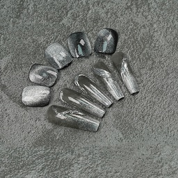 Born Pretty - Silver Cat Magnetic csillámpor