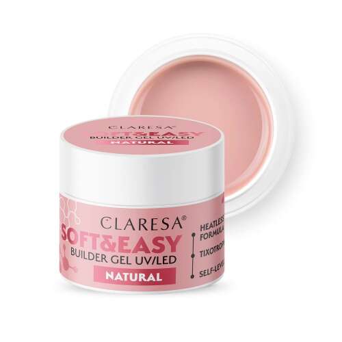 CLARESA Soft&Easy Builder Gél 45g - Natural