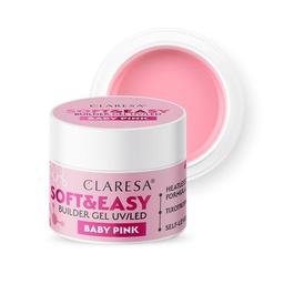 CLARESA Soft&Easy Builder Gél 45g - Baby Pink