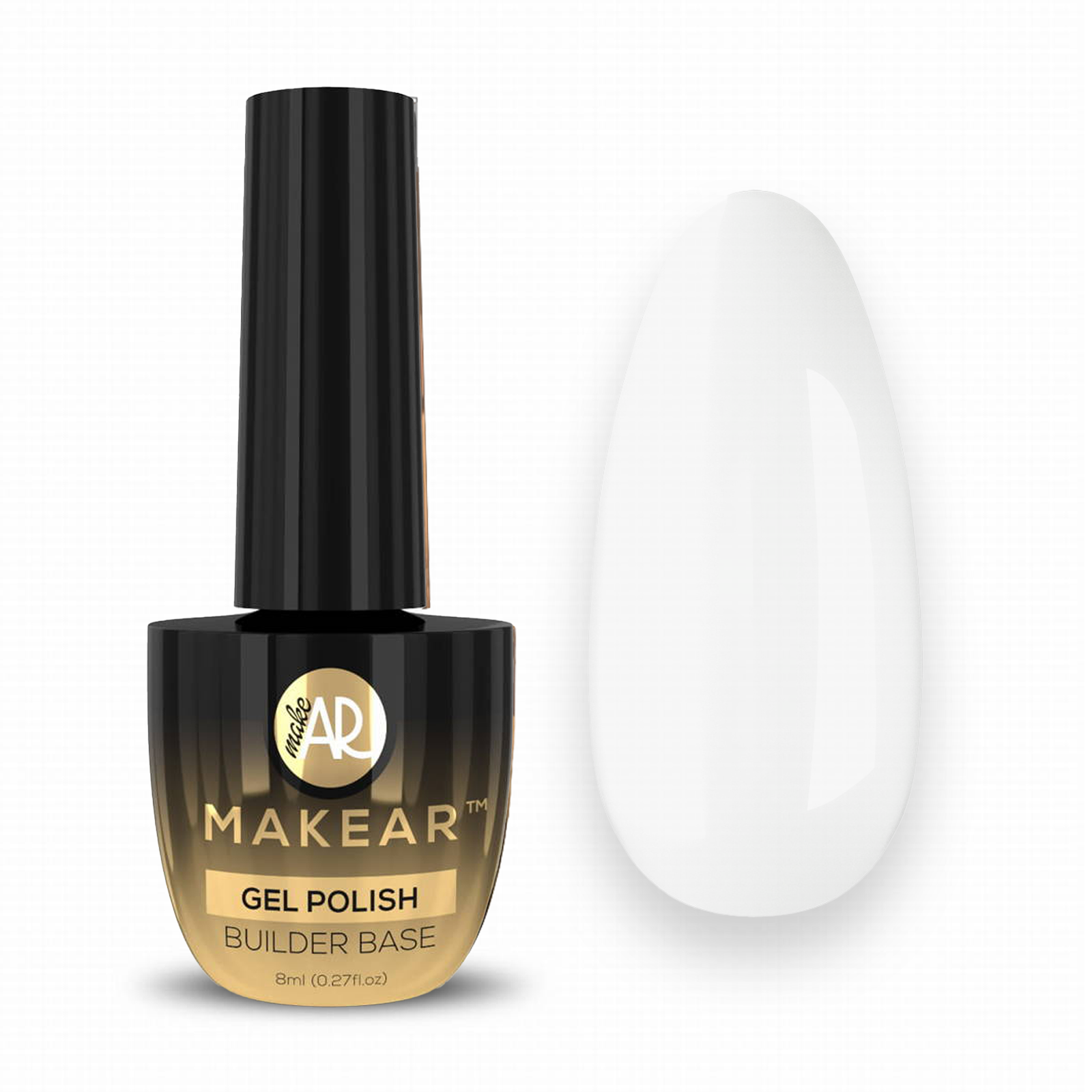 MAKEAR Fiber Base Clear 8ml - Üvegszálas Base Gél