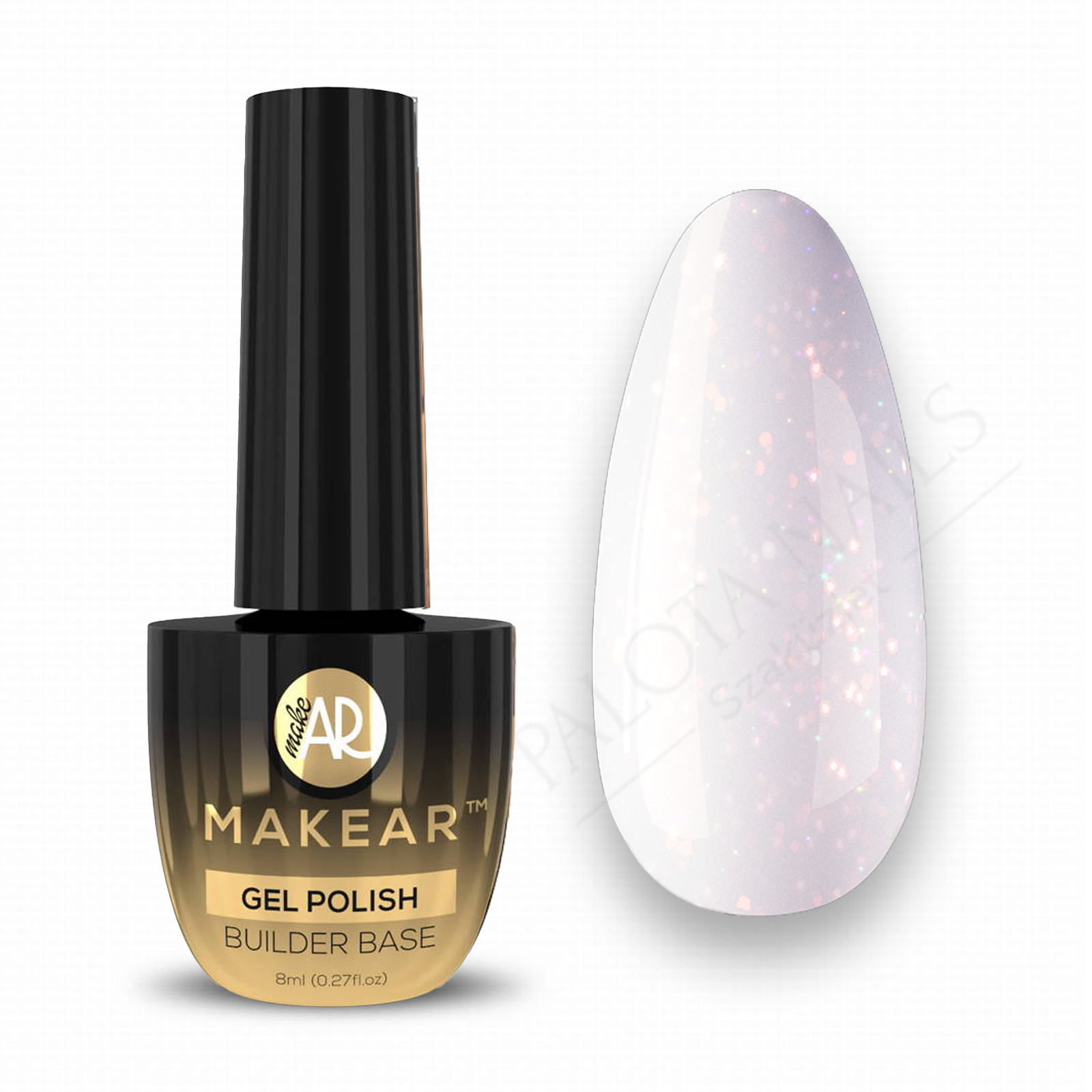 MAKEAR Sparkling Rubber Base 8ml - SRB04 - Sagitta