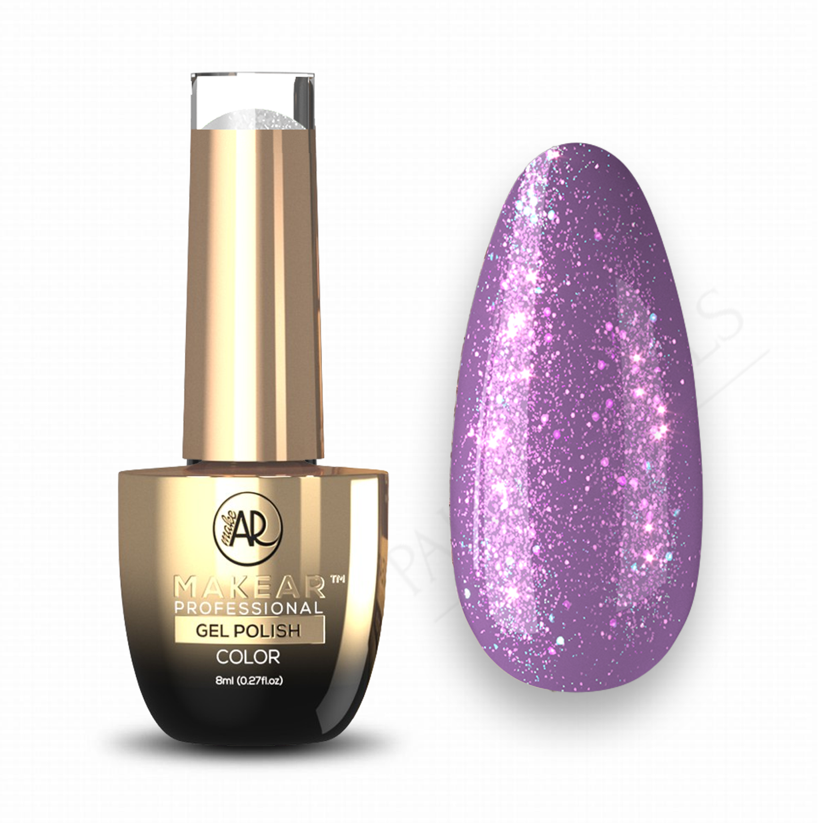 MAKEAR Gel Polish 8ml No.S46 Violetino STARMANI