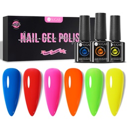 UR Sugar UV/LED 7,5 ml szett - 6 db-os szett - No.12 '55648-12'