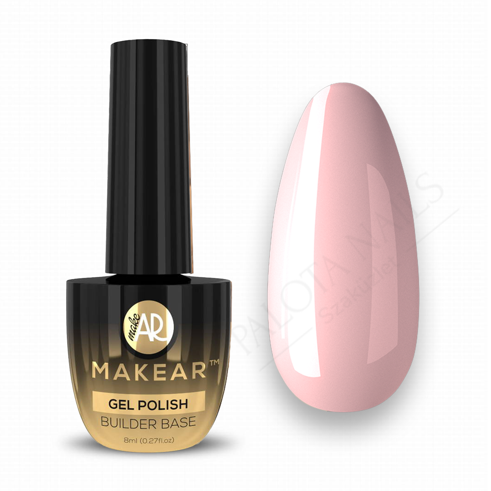 MAKEAR Color Rubber Base 8ml - CRB06 Peach