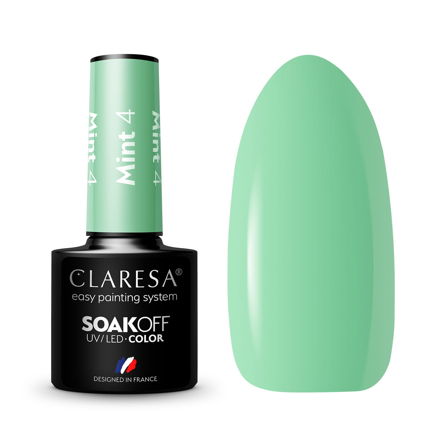 CLARESA UV/LED gél lakk 5g - MINT 4