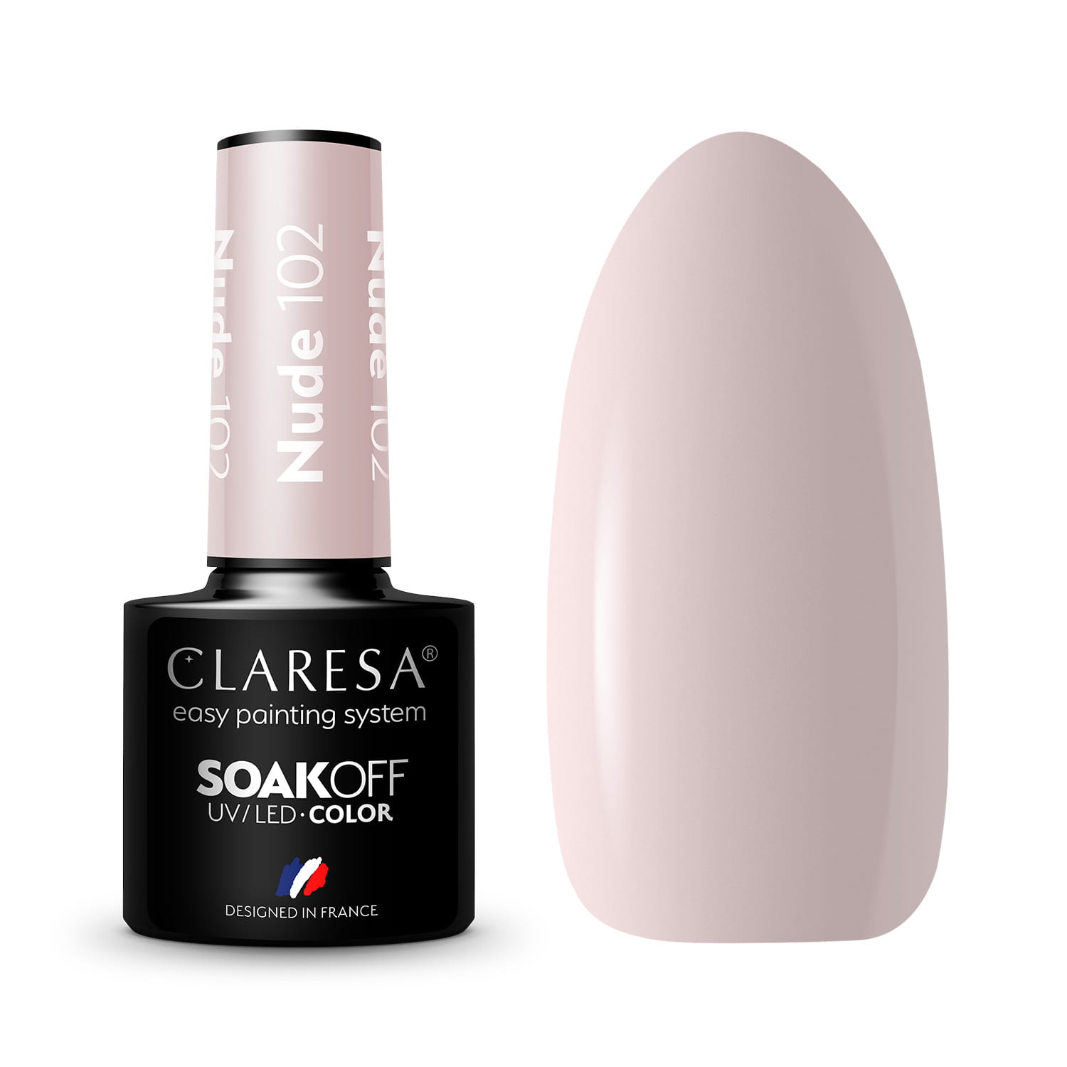 CLARESA UV/LED gél lakk 5g - NUDE 102