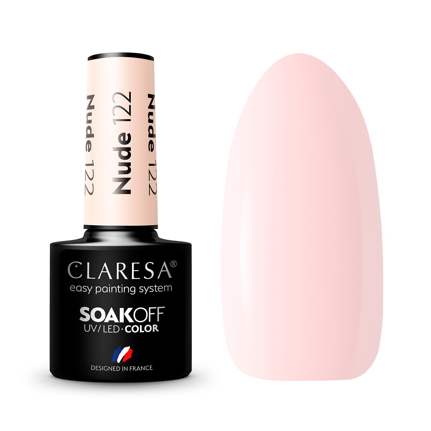 CLARESA UV/LED gél lakk 5g - NUDE 122