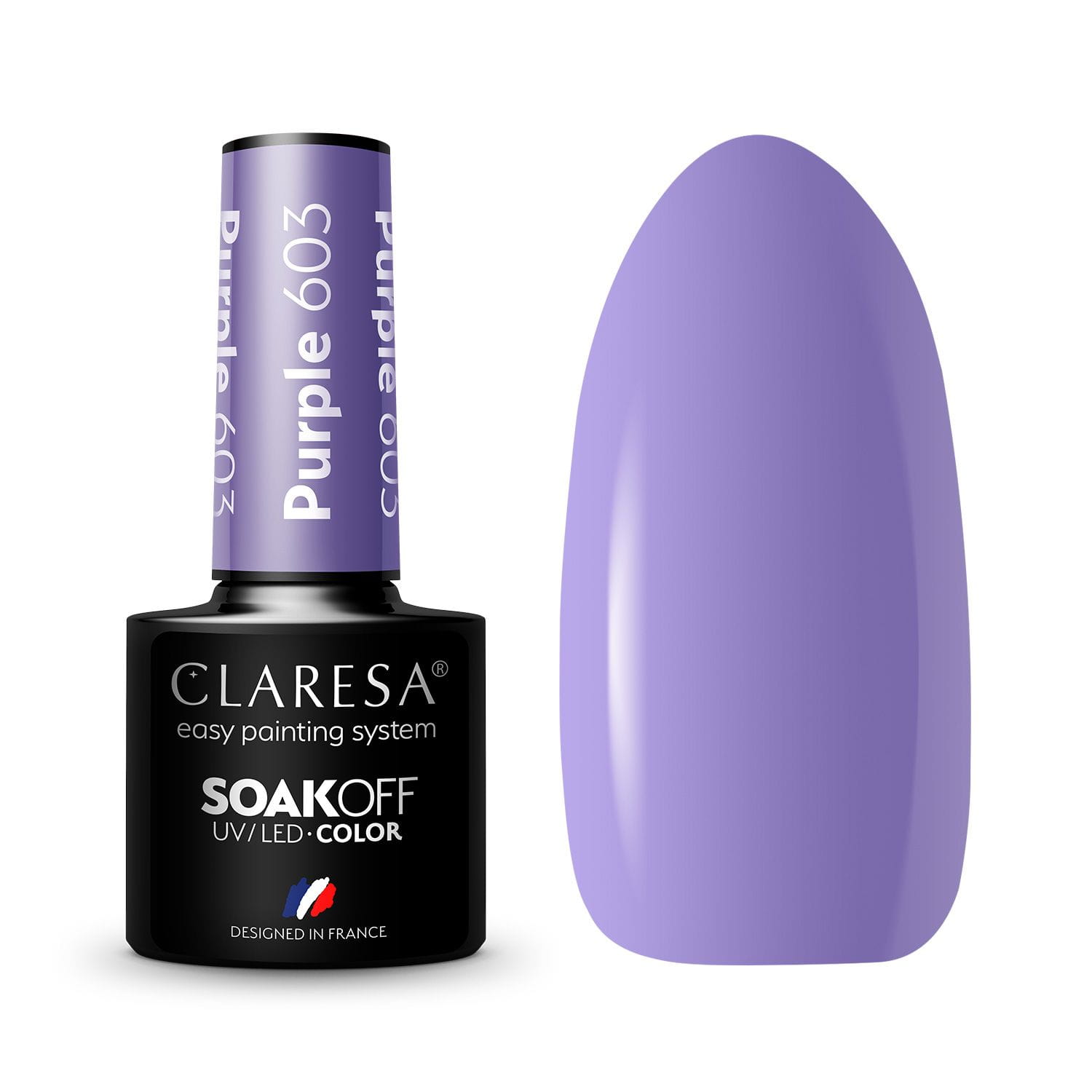 CLARESA UV/LED gél lakk 5g - PURPLE 603