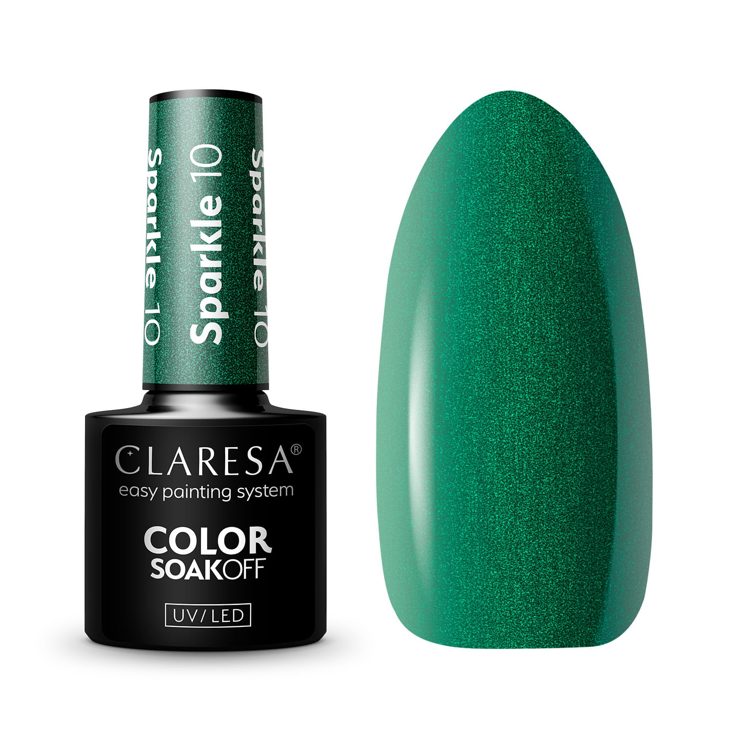 CLARESA UV/LED gél lakk 5g - SPARKLE 10