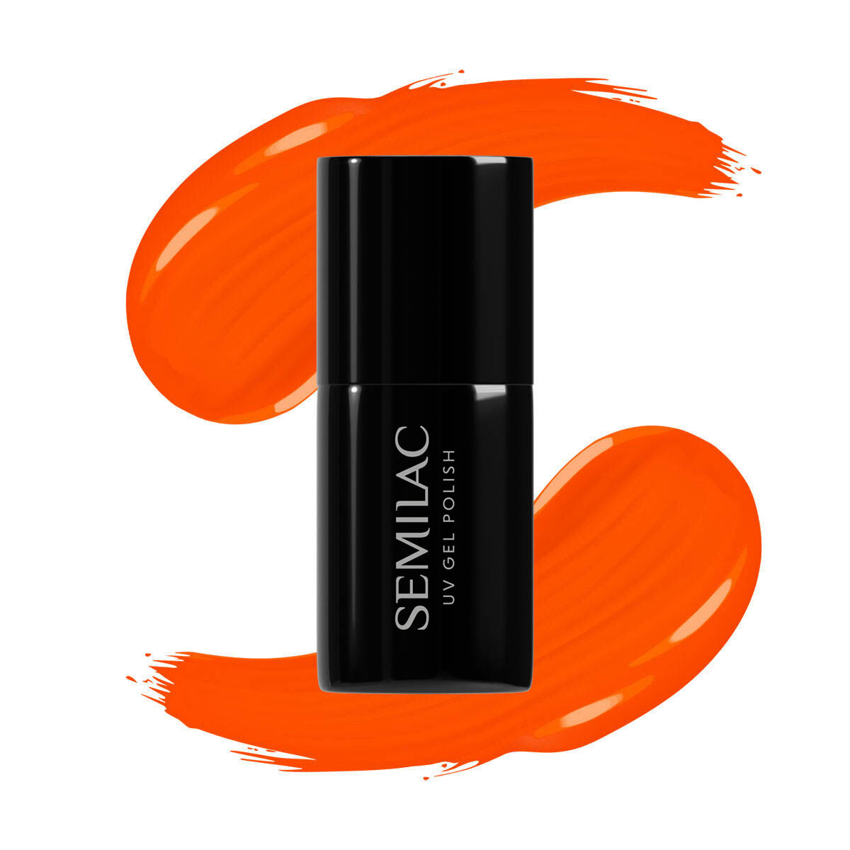 SEMILAC UV/LED Gél Lakk 7ml - 446 - HEMA FREE - YOLO Orange