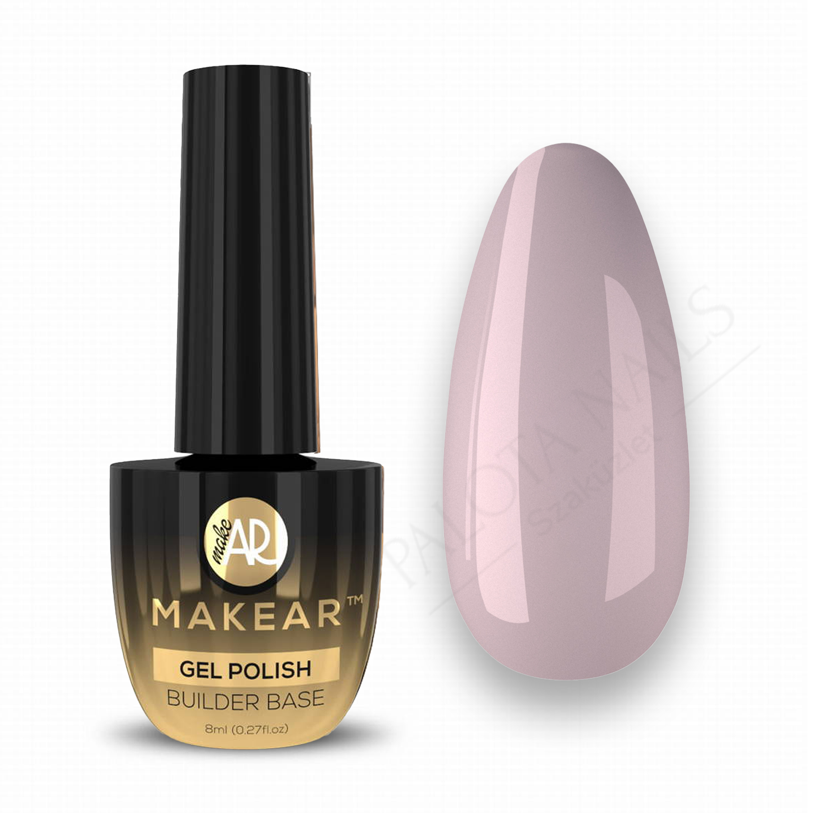 MAKEAR Nude Rubber Base 8ml - NRB03 Pudding Pink