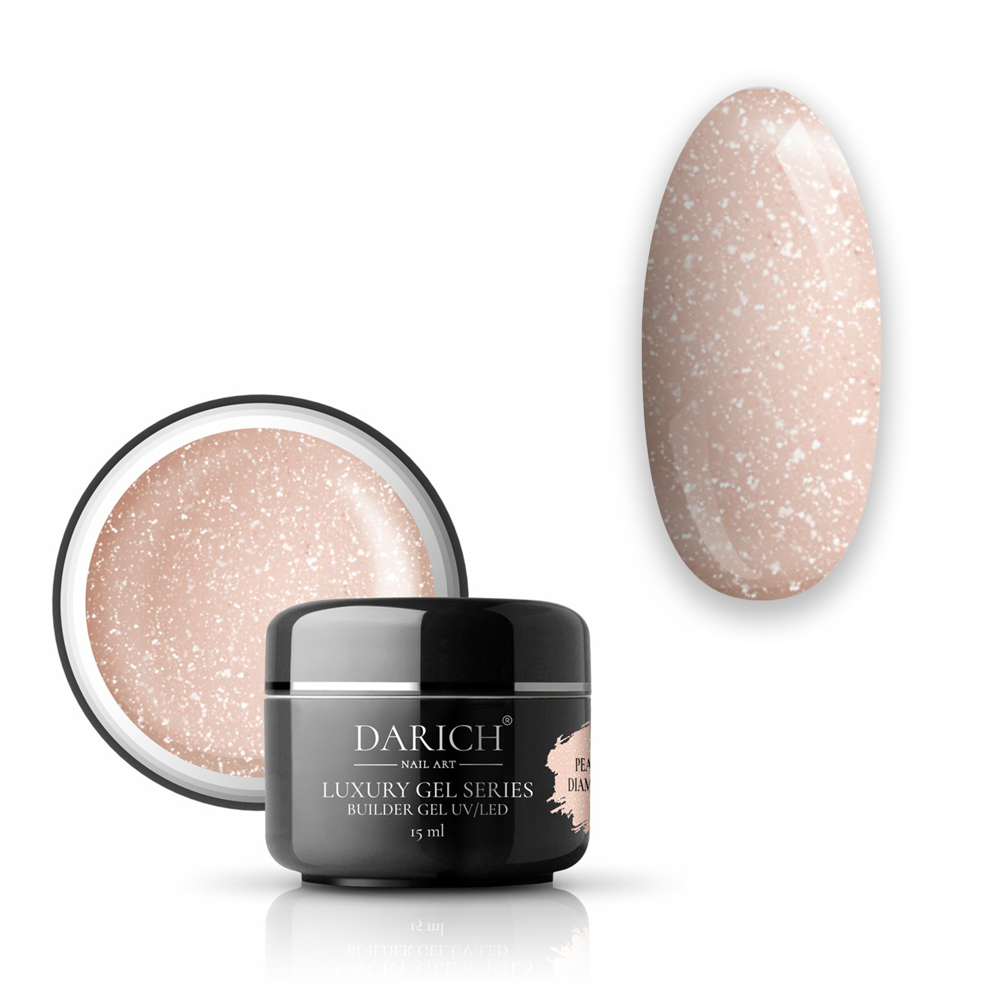 DARICH Luxury Gel Series - Peach Diamond - 15 ml