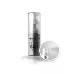 Silcare Glitter Star Spray 25g No.03 Silver