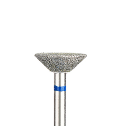 Gyémántporos csiszolófej - cilinder, közepes - pedikűr