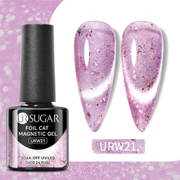 UR SUGAR 7 ml - Foil Cat Magnetic Gél lakk - URW21