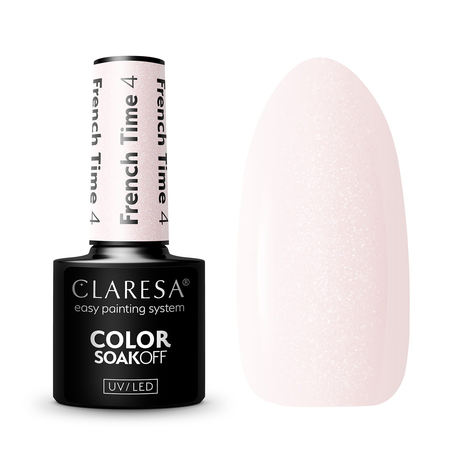 CLARESA UV/LED gél lakk 5g - French Time 4