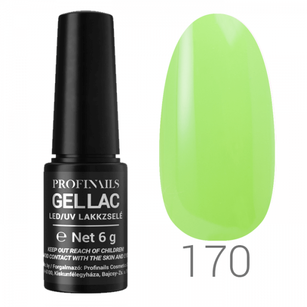 Profinails Gel Lac LED/UV lakkzselé 6gr No.170