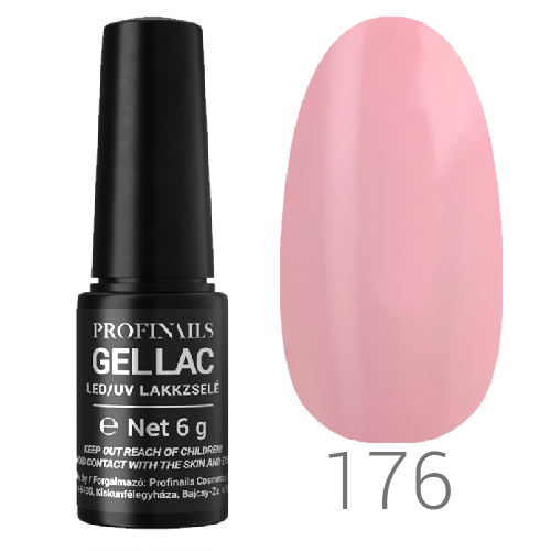 Profinails Gel Lac LED/UV lakkzselé 6gr No.176