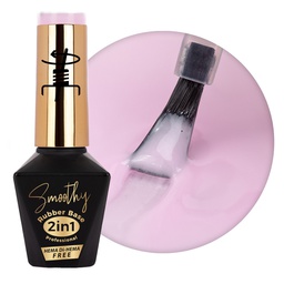 MollyLac HEMA/Di-HEMA mentes 2in1 Rubber Base 10g No.03 Bittersweet 