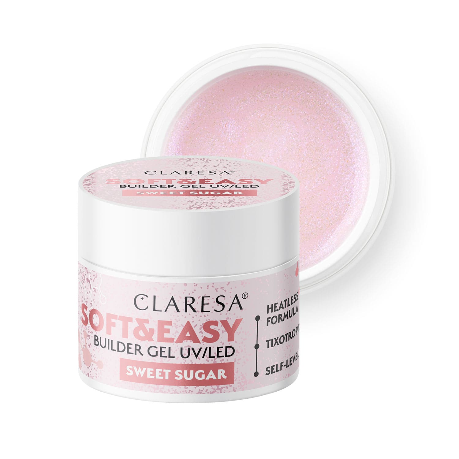 CLARESA Soft&Easy Builder Gél 12g - Sweet Sugar