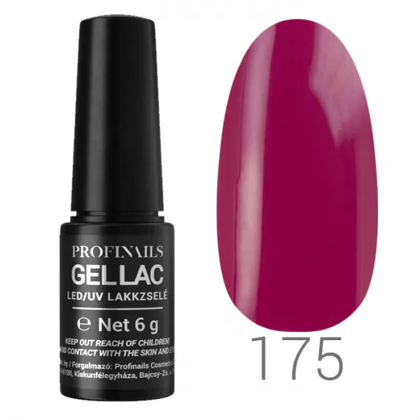 Profinails Gel Lac LED/UV lakkzselé 6gr No.175