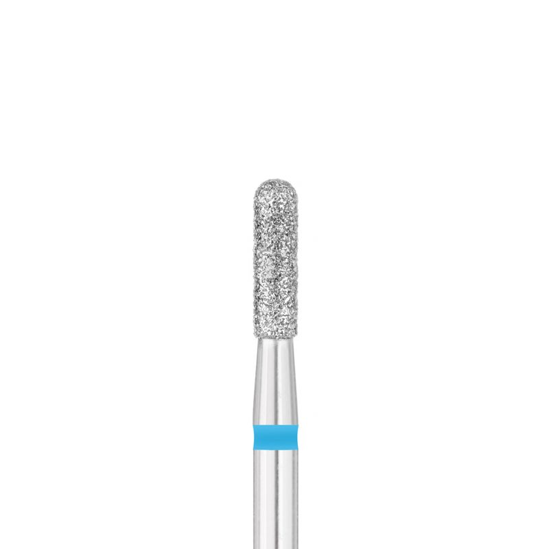 EXO PRO gyémántporos csiszolófej – lekerekített henger, 2,3 mm, közepes (kék)