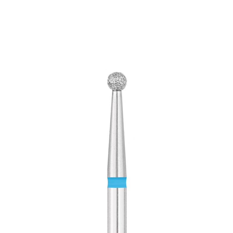 EXO PRO gyémántporos csiszolófej – gömb, 2,3 mm, közepes (kék)