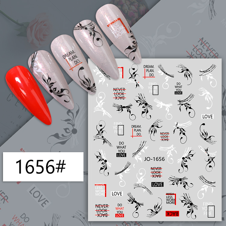 Köröm matrica 3D-s No.JO1656 -97