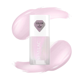 Nail Polish/Top 2in1 - 7 ml - Pink Glow