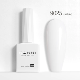 CANNI HEMA FREE UV/LED gél lakk 9ml No.9025 - Fehér