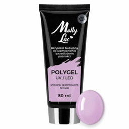 MollyLac Hema és Di-Hema FREE UV/LED Poly gél - 50 ml - No.26 Wild Orchid