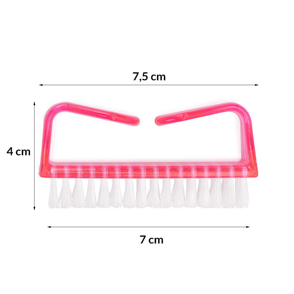 Portalanító kefe - Közepes - Pink