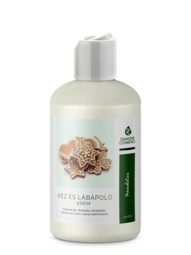 Kéz-és lábápoló krém 500ml - Mézeskalács