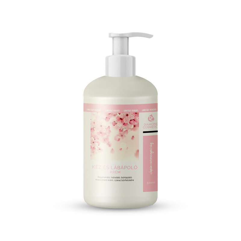 Kéz- és lábápoló krém 500ml - Japán cseresznyevirág
