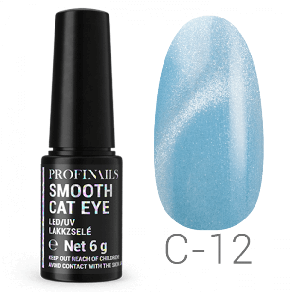 Profinails Smooth Cat Eye LED/UV lakkzselé 6gr C-12