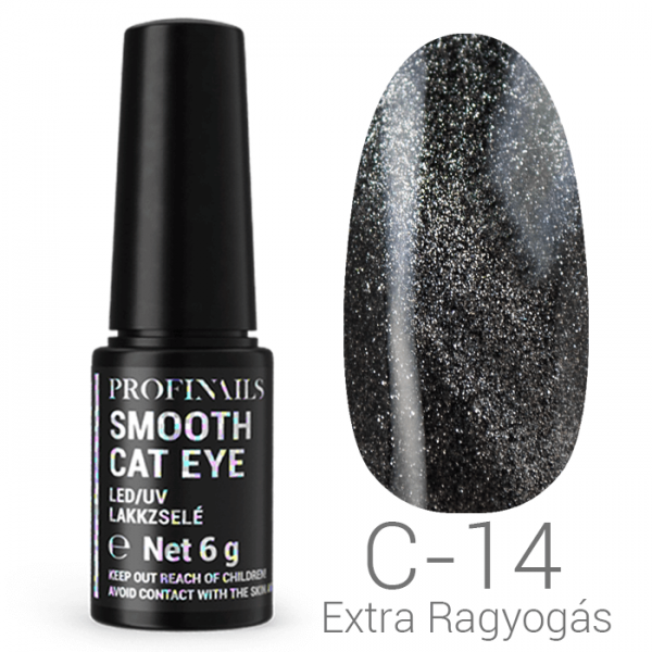 Profinails Smooth Cat Eye LED/UV lakkzselé 6gr C-14