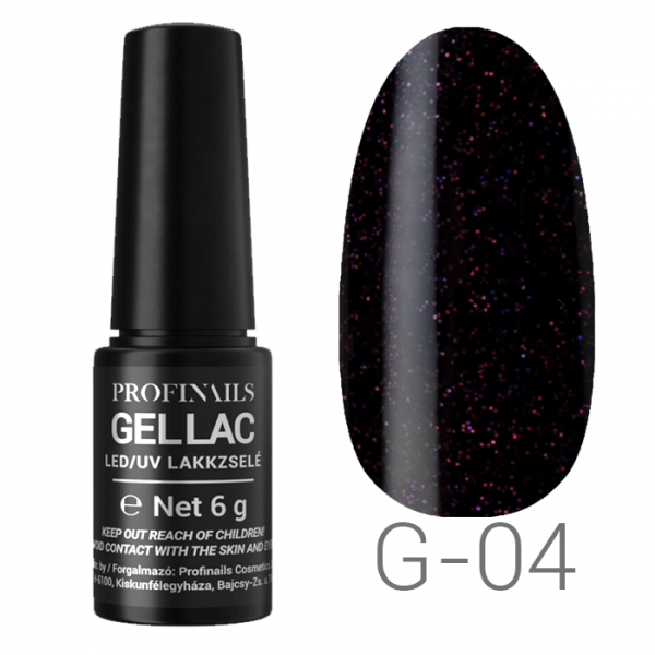 Profinails Gel Lac LED/UV lakkzselé 6gr No.G-04