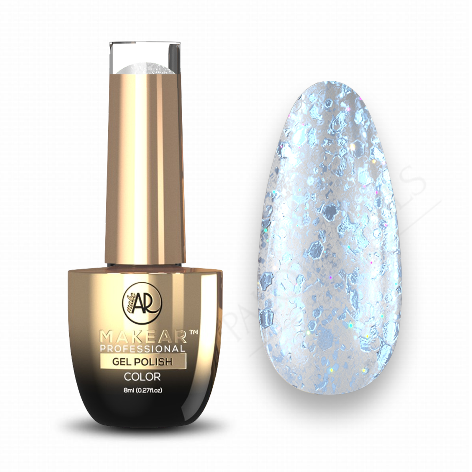 MAKEAR STELLAR Gel Polish 8ml No.S56 Blue moon