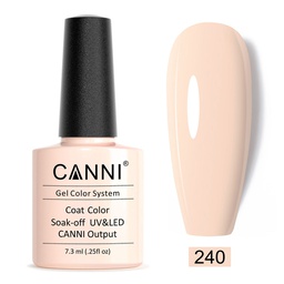 CANNI UV/LED gél lakk 7.3 ml No.240