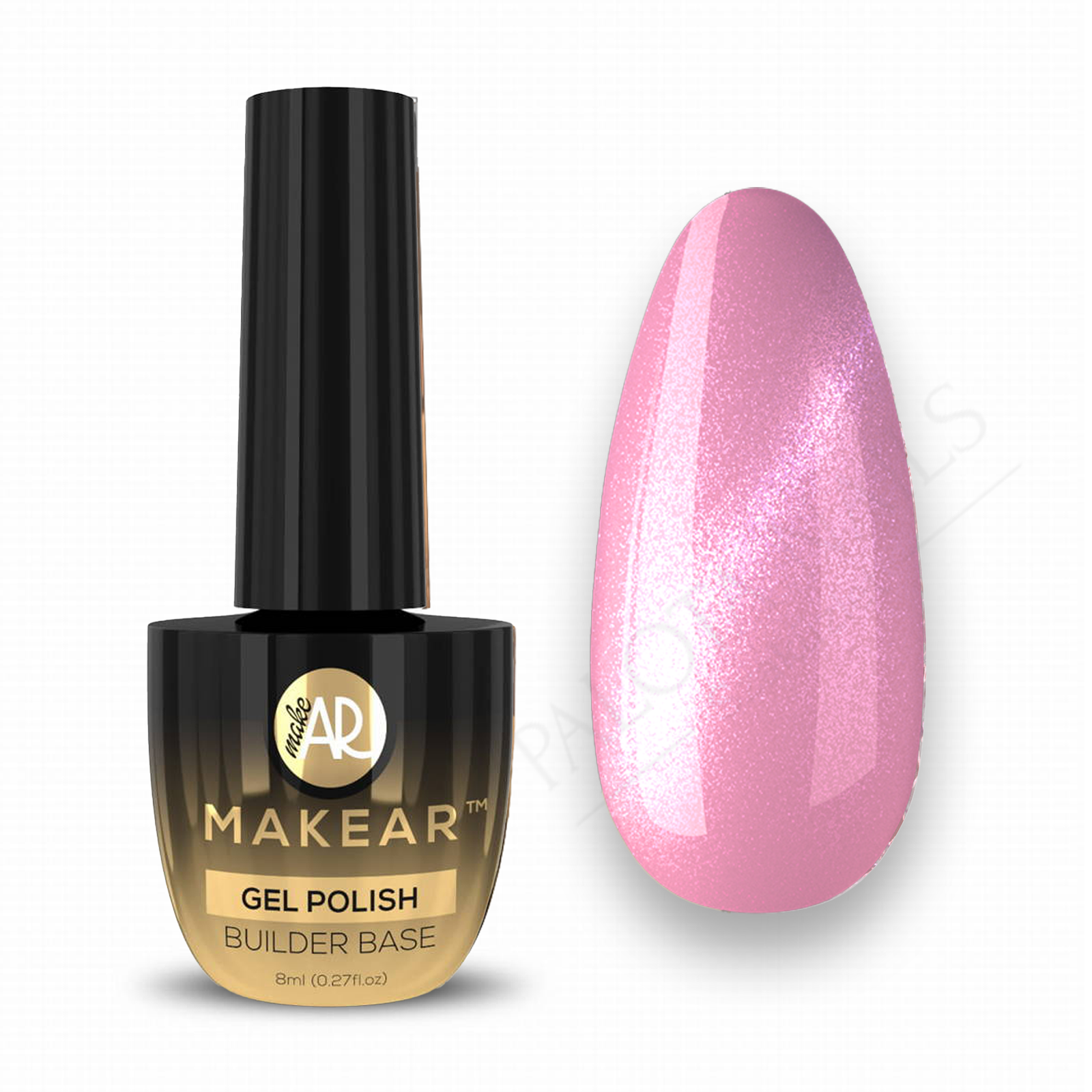 MAKEAR Cat Eye Rubber Base 8ml - ERB01 Babe