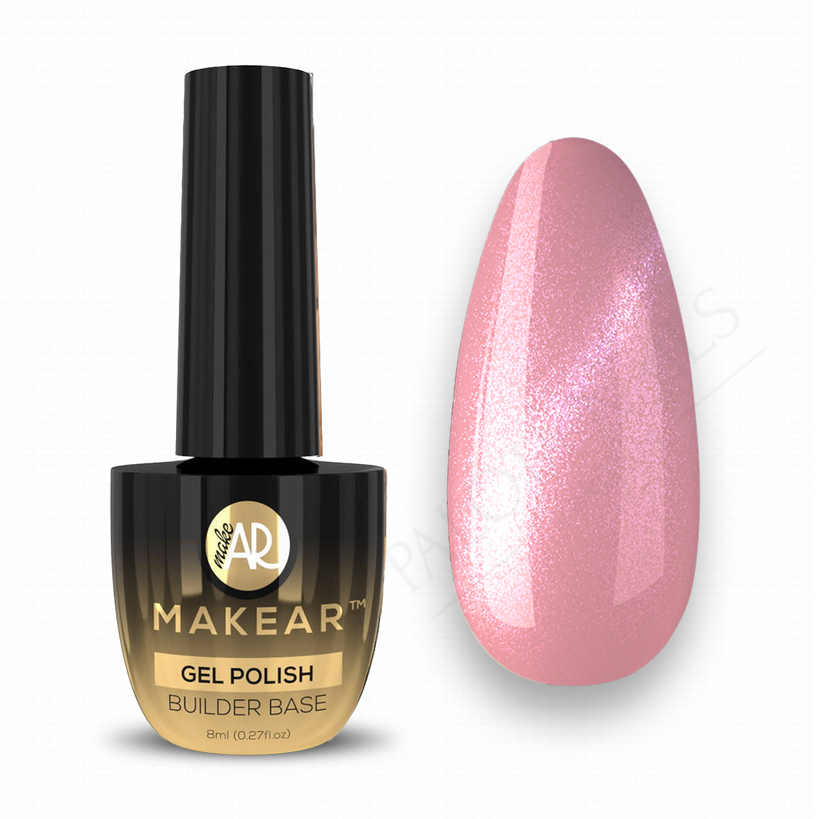 MAKEAR Cat Eye Rubber Base 8ml - ERB03 Darling