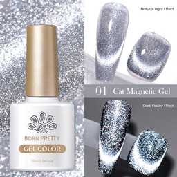 Born Pretty Cat Magnetic UV/LED gél lakk 10 ml - CM01