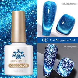 Born Pretty Cat Magnetic UV/LED gél lakk 10 ml - CM06