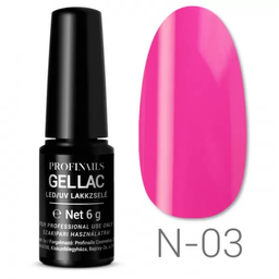 Profinails Gel Lac LED/UV lakkzselé 6gr Neon Collection No.N-03