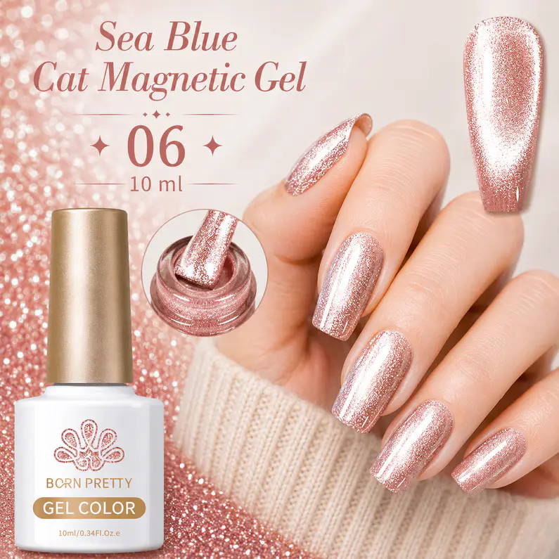 Born Pretty Cat Magnetic gél lakk 10 ml - MY318/SB06
